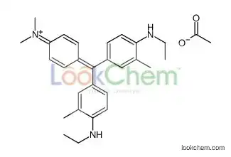 [4-[bis[4-(ethylamino)-3-methylphenyl]methylidene]cyclohexa-2,5-dien-1-ylidene]-dimethylazanium,acetate