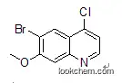 6-bromo-4-chloro-7-methoxyquinoline(476660-71-6)