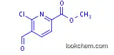 methyl 6-chloro-5-formyl-2-pyridinecarboxylate