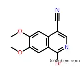 1-bromo-6,7-dimethoxyisoquinoline-4-carbonitrile