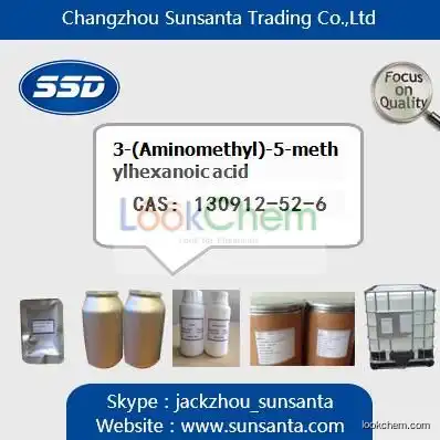 High quality 3-(Aminomethyl)-5-methylhexanoic acid GMP manufacturer in China