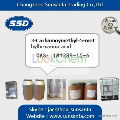High quality 3-Carbamoymethyl-5-methylhexanoic acid 99%min supplier