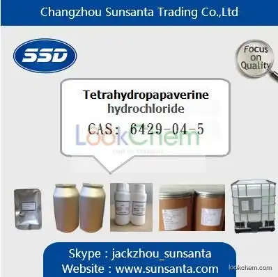 High Purity Tetrahydropapaverine hydrochloride supplier in China