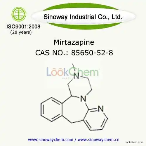 good quality USP standard Mirtazapine(anhydrous)