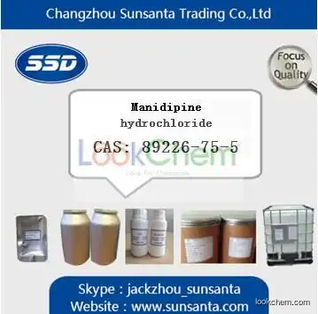 High quality Manidipine hydrochloride powder supplier