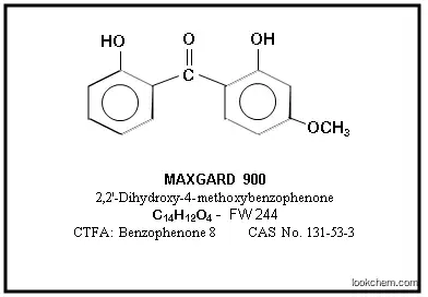 MAXGARD? 900:  UV Stabilizer (131-53-3) Benzophenone-8