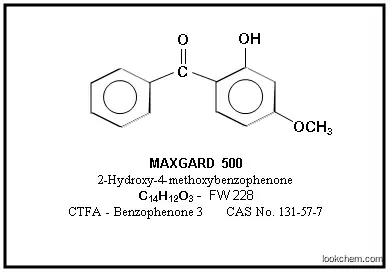 MAXGARD? 500:  UV Stabilizer (131-57-7) Benzophenone-3