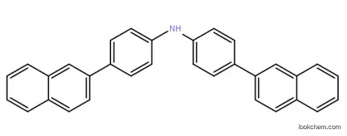 4-(2-Naphthalenyl)-N-[4-(2-naphthalenyl)phenyl]-benzeneamine