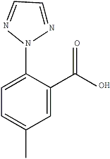 2-(2H-1,2,3-Triazol-2-yl)-5-methylbenzoic acid for Suvorexant Intermediate A