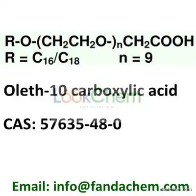 Glycolic acid ethoxylate oleyl ether;Oleth-10 carboxylic acid; CAS：57635-48-0 from fandachem