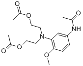 3-(N,N-Diacetoxyethyl)amino-4-methoxyacetanilide