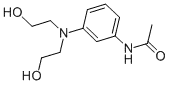N-(3-Bis(2-hydroxyethylamino)phenyl)acetamide(92-02-4)