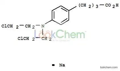 1030-06-4 Benzenebutanoic acid,4-[bis(2-chloroethyl)amino]-, sodium salt (1:1)