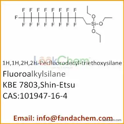 1,1,2,2-Tetrahydro-perfluorodecyltriethoxysilane  (Fluoroalkylsilane),cas:101947-16-4 from Fandachem