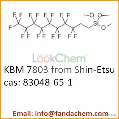(Heptadecafluoro-1,1,2,2-tetrahydrodecyl)trimethoxysilane,cas:83048-65-1 from Fandachem
