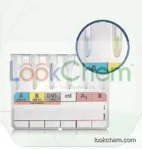 Sephadex for microcolumn gel card
