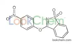 3-(4-nitrophenoxy)-1,2-benzothiazole 1,1-dioxide