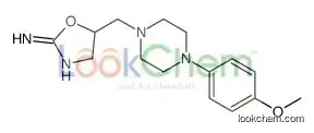 5-[[4-(4-methoxyphenyl)piperazin-1-yl]methyl]-4,5-dihydro-1,3-oxazol-2-amine