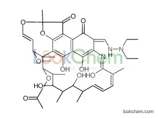 3-(diethylhydrazono-methyl)-rifamycin