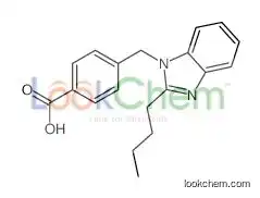 4-[(2-butylbenzimidazol-1-yl)methyl]benzoic acid