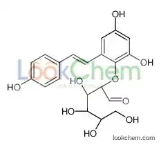 (2R,3S,4R,5R)-2-[2,4-dihydroxy-6-[(E)-2-(4-hydroxyphenyl)ethenyl]phenoxy]-3,4,5,6-tetrahydroxyhexanal