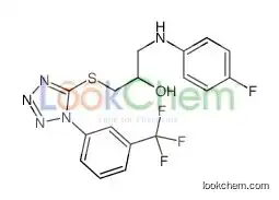 1-(4-fluoroanilino)-3-[1-[3-(trifluoromethyl)phenyl]tetrazol-5-yl]sulfanylpropan-2-ol