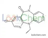 3-chloro-11-ethyl-6-methylpyrido[3,2-c][1,5]benzodiazepin-5-one