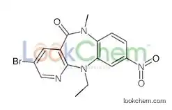 3-bromo-11-ethyl-6-methyl-9-nitropyrido[3,2-c][1,5]benzodiazepin-5-one