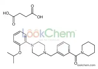 butanedioic acid,piperidin-1-yl-[3-[[4-(2-propan-2-yloxyphenyl)piperazin-1-yl]methyl]phenyl]methanone