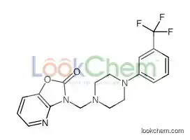 3-[[4-[3-(trifluoromethyl)phenyl]piperazin-1-yl]methyl]-[1,3]oxazolo[4,5-b]pyridin-2-one