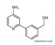 [3-(4-aminopyridin-2-yl)phenyl]methanol