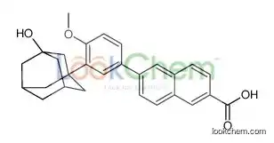 6-[3-(3-hydroxy-1-adamantyl)-4-methoxyphenyl]naphthalene-2-carboxylic acid