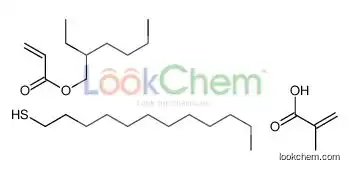 dodecane-1-thiol,2-ethylhexyl prop-2-enoate,2-methylprop-2-enoic acid
