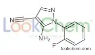 5-amino-1-(2-fluorophenyl)pyrazole-4-carbonitrile