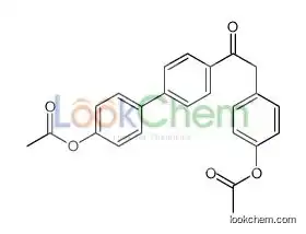 [4-[2-[4-(4-acetyloxyphenyl)phenyl]-2-oxoethyl]phenyl] acetate