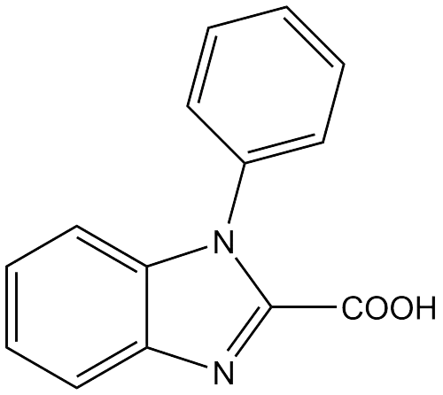 1-phenyl-1H-benzo[d]imidazole-2-carboxylic acid(185332-42-7)