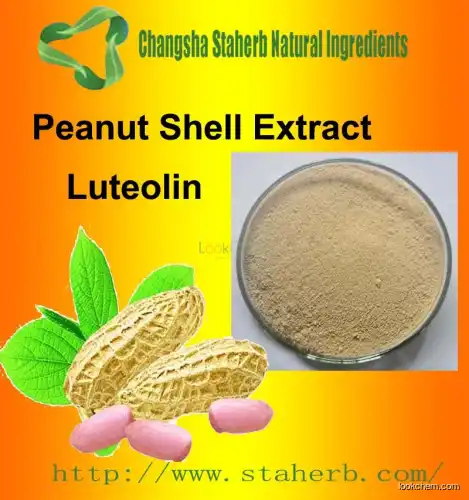 Luteolin Power Peanut Shell Extract peanut skin extract 80%-98% luteolin Powder Luteolin