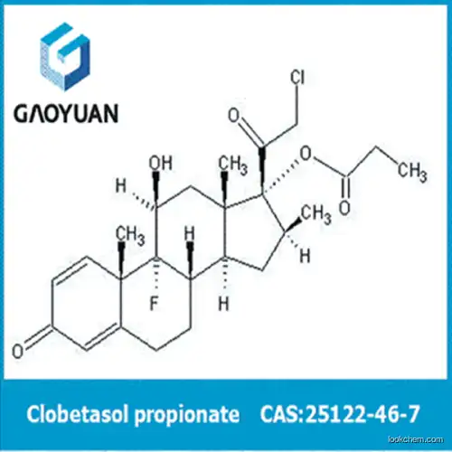 Manufactory supply Clobetasol Propionate CAS: 25122-46-7 with Assay 99%