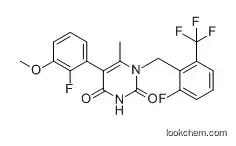 5-(2-Fluoro-3-methoxyphenyl)-1-[[2-fluoro-6-(trifluoromethyl)phenyl]methyl]-6-methyl-2,4(1H,3H)-pyrimidinedione