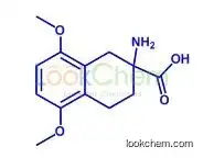 2-amino-5,8-dimethoxy-1,2,3,4-tetrahydronaph thalene-2-carboxylic acid