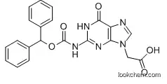 169287-79-0  (2-BENZHYDRYLOXYCARBONYLAMINO-6-OXO-1,6-DIHYDRO-PURIN-9-YL)-ACETIC ACID