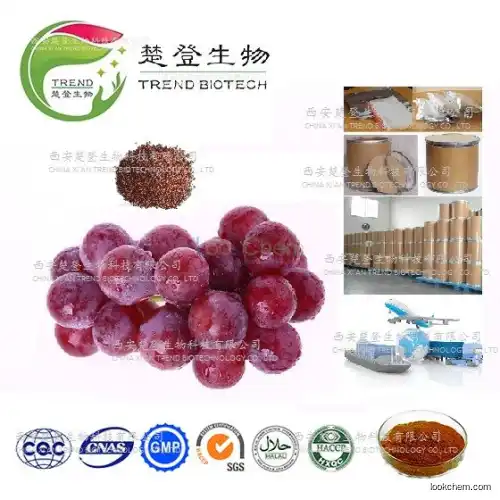 100% Nature High ORAC Value Grape Seed Extract/High OPC/High Polyphenol/Vitis vinifera L.