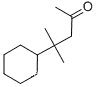 4-cyclohexyl-4-methylpentan-2-one