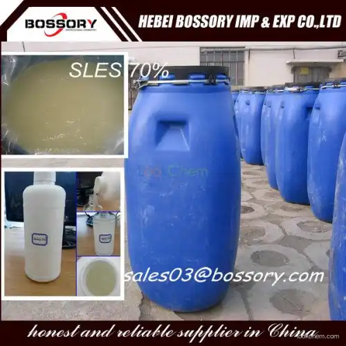 Low Price High Purity SLES 70%(Sodium Lauryl Ether Sulffate)
