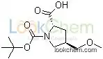 (2S,4S)-1-(tert-butoxycarbonyl)-4-(MethoxyMethyl)pyrrolidine-2-carboxylic acid CAS NO.1378388-16-9