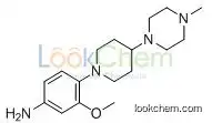 3-methoxy-4-(4-(4-methylpiperazin-1-yl)piperidin-1-yl)aniline