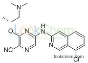 (R)-5-((8-chloroisoquinolin-3-yl)amino)-3-((1-(dimethylamino)propan-2-yl)oxy)pyrazine-2-carbonitrile