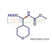 (S)-2-((methoxycarbonyl) amino)-2-(tetrahydro-2H-pyran-4-yl)acetic acid