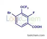 4-bromo-2-fluoro-3-(trifluoromethoxy)benzoic acid