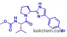 methyl ((S)-1-((S)-2-(4-(4-bromophenyl)-1H-imidazol-2-yl)pyrrolidin-1-yl)-3-methyl-1-oxobutan-2-yl)carbamate